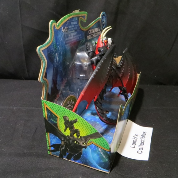 Dreamworks Toys Dreamworks Dragons Grimmel Deathgripper Action Figures How Train Your Dragon